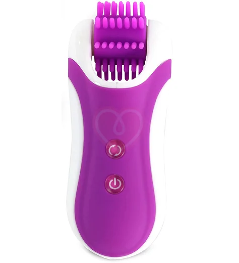 Стимулятор для клитора Clitella с насадками фиолетовый фото 3