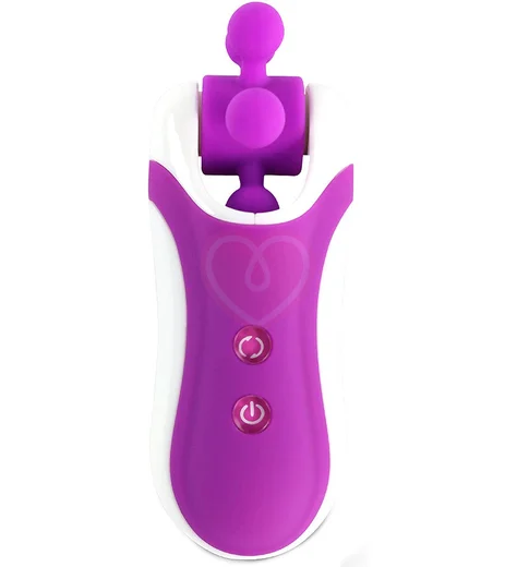 Стимулятор для клитора Clitella с насадками фиолетовый фото 4