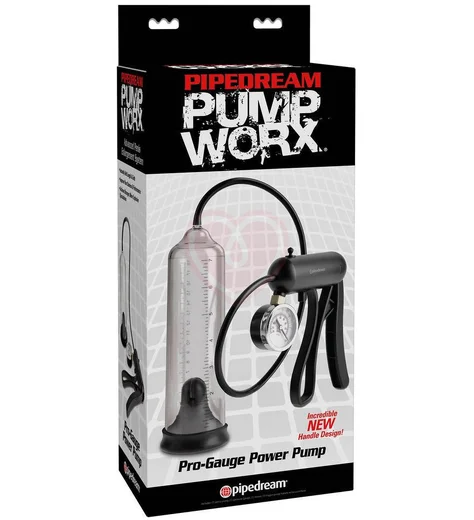 Вакуумная помпа с манометром Pro-Gauge Power Pump черный фото 3