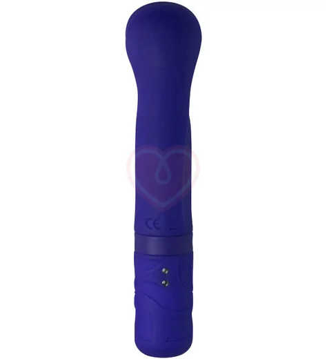 Мини-вибратор с головкой-бутоном Universe Rocky’s Fairy Mallet голубой фото 4