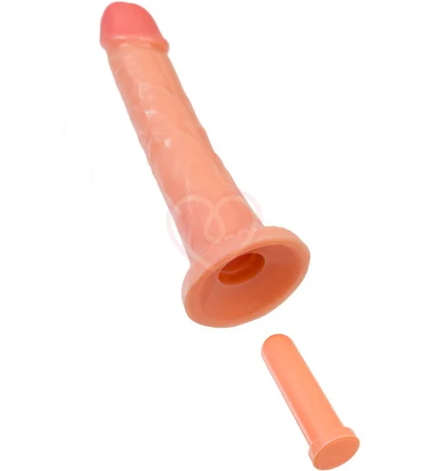 Реалистичный фаллоимитатор на присоске RealStick Caliber 20-3 телесный фото 9