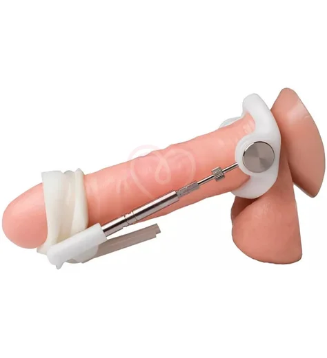 Комплект для увеличения пениса Jes Extender Light белый фото 2