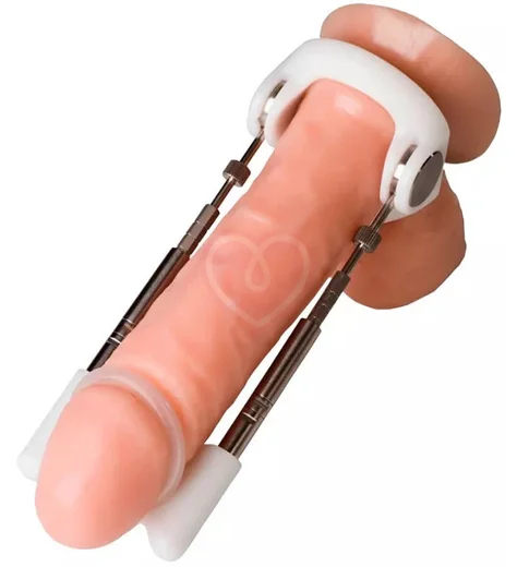 Комплект для увеличения пениса Jes Extender Light белый фото 4