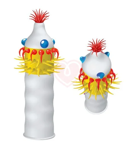 Презерватив Luxe maxima Контрольный выстрел с усиками и шариками 1 шт фото 2