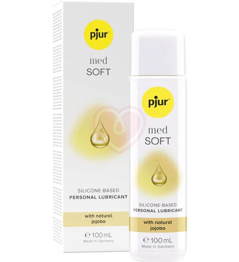 Силиконовый лубрикант с жожоба Pjur Med Soft glide 100 мл фото 2