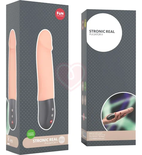 Реалистичный пульсатор Fun Factory Stronic Real телесный фото 2