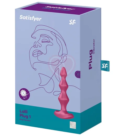 Анальный вибростимулятор Satisfyer Lolli Plug 1 розовый фото 2