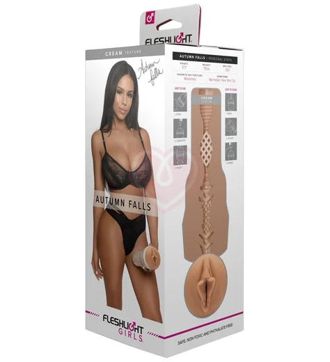Мастурбатор Fleshlight Signature Autumn Falls Cream копия вагины фото 6