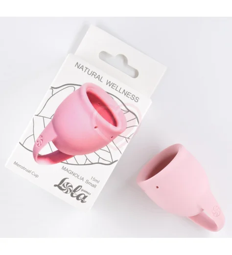 Менструальная чаша Lola Natural Wellness Magnolia 15 мл розовая фото 2