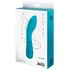 Вибратор с объёмным кончиком Lola Fantasy Whaley бирюзовый фото 3