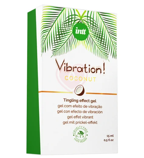 Жидкий вибратор со вкусом кокоса Intt Vibration! Coconut 15 мл фото 2