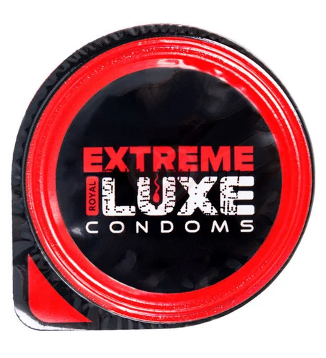 Презерватив Luxe Extreme Медвежий Капкан с ароматом клубники 1 шт фото 3