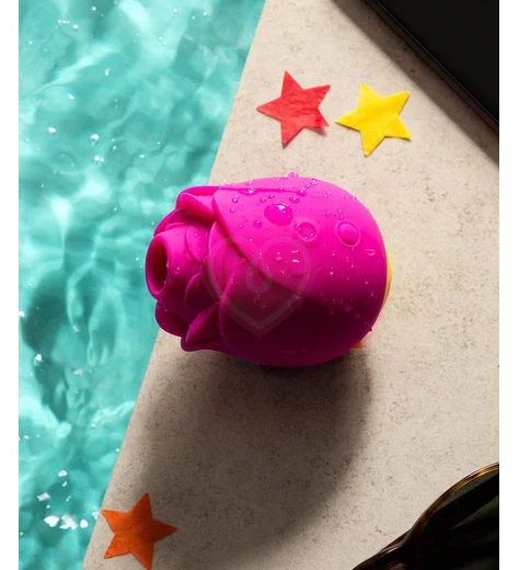 Бесконтактный клиторальный стимулятор Romp Suction Rose фото 4