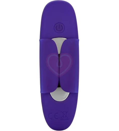 Вибратор для клитора с креплением Lock-N-Play Pulsating Panty Teaser фиолетовый фото 4