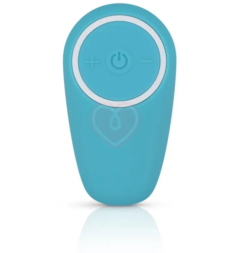 Виброяйцо с пультом Cala Azul Elena Egg голубое фото 7