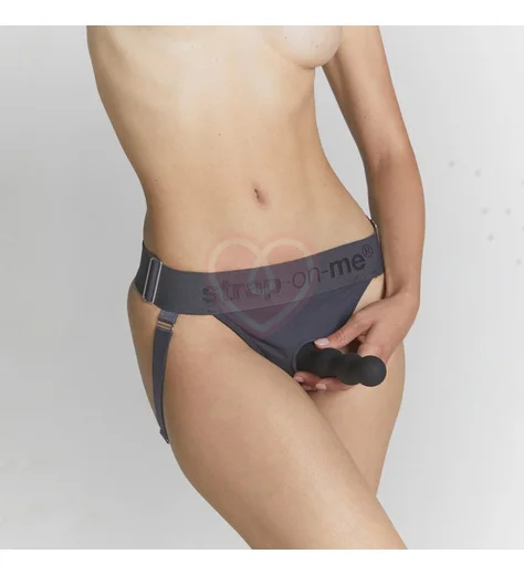 Пояс для страпона Strap-On-Me Lingerie Harness Unique зеленый фото 5