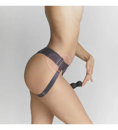 Пояс для страпона Strap-On-Me Lingerie Harness Unique зеленый фото 6