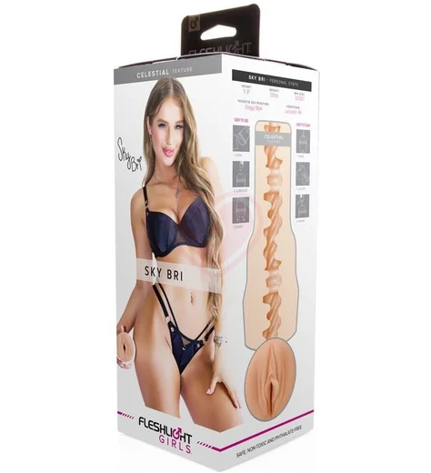 Мастурбатор Fleshlight Signature Girls Sky Bri Celestial копия вагины фото 4