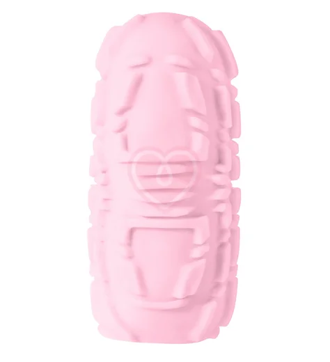 Мастурбатор с двухсторонним рельефом Marshmallow Maxi Fruity розовый фото 3