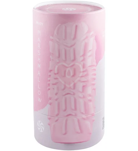 Мастурбатор с двухсторонним рельефом Marshmallow Maxi Fruity розовый фото 5