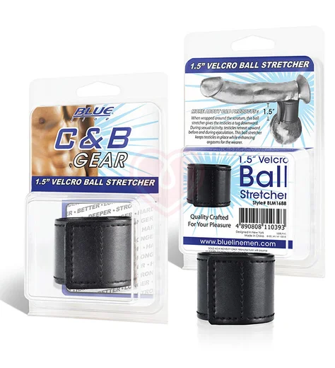 Хомут-утяжка для мошонки Velcro Ball Stretcher фото 2