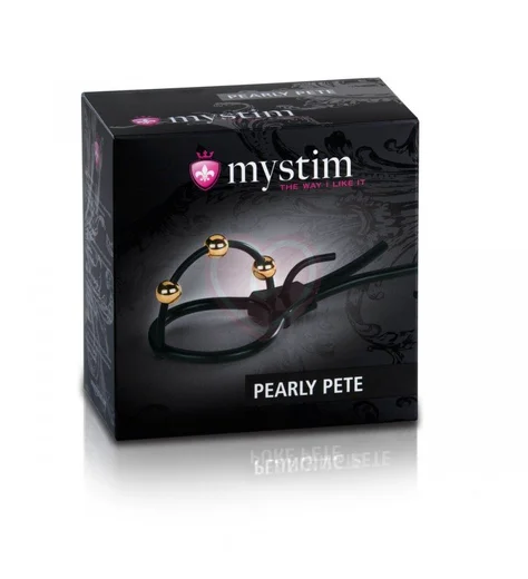 Кольцо на головку Mystim Pearly Pete с шариками фото 2