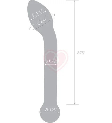 Стеклянный G-стимулятор Glas Slimline фото 5