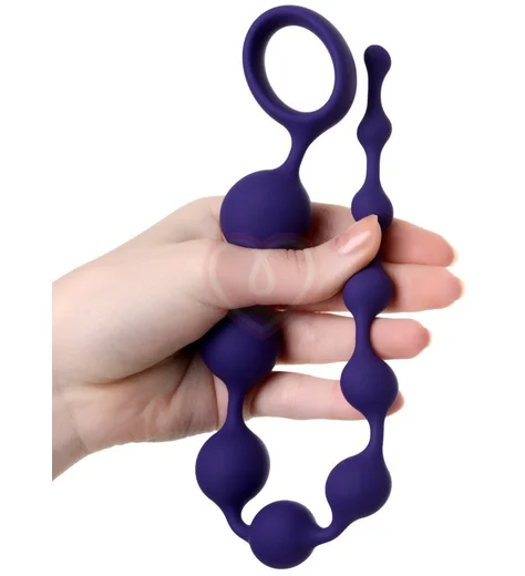 Анальная цепочка ToDo Grape фиолетовая фото 2