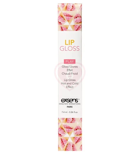 Блеск-гель для губ и орального секса Exsens Lip Gloss Клубника 7 мл фото 3