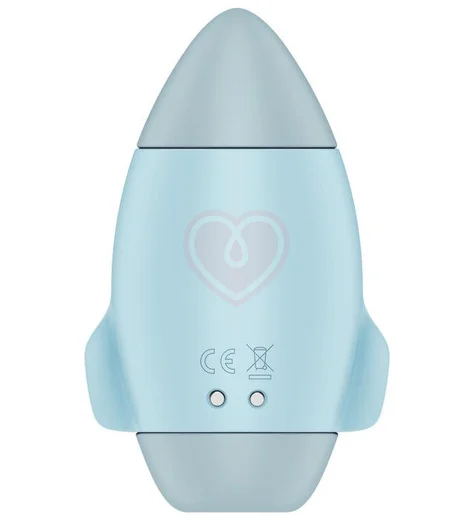 Вакуумно-волновой вибростимулятор Satisfyer Mission Control голубой фото 4