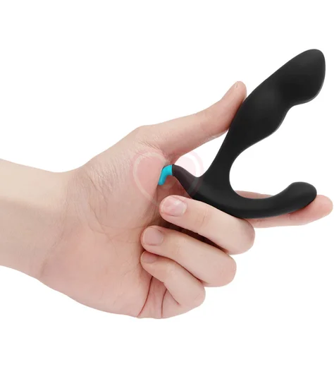 Утяжелённый стимулятор простаты b-Vibe Pocker Plug черный фото 6