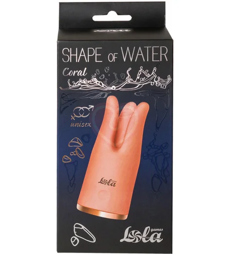 Вибратор Shape of Water Coral коралловый фото 5