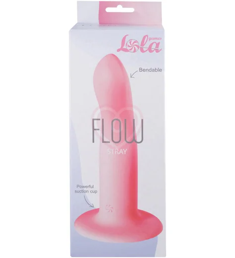 Фаллоимитатор на присоске Flow Stray Flesh 15 см розовый фото 4