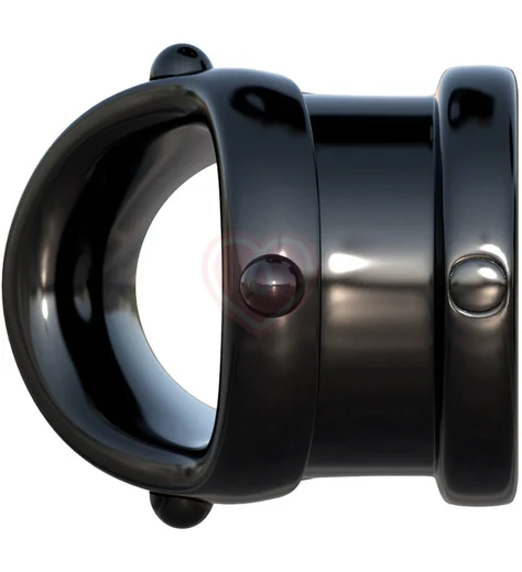 Эрекционное кольцо Rock Hard Cock Pipe чёрное фото 5