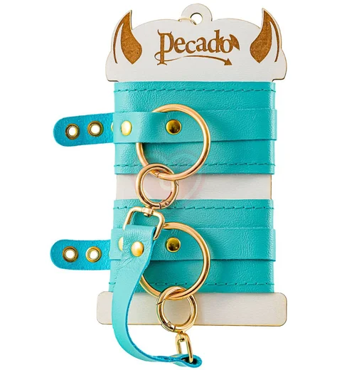 Оковы с кольцом Pecado голубые фото 5