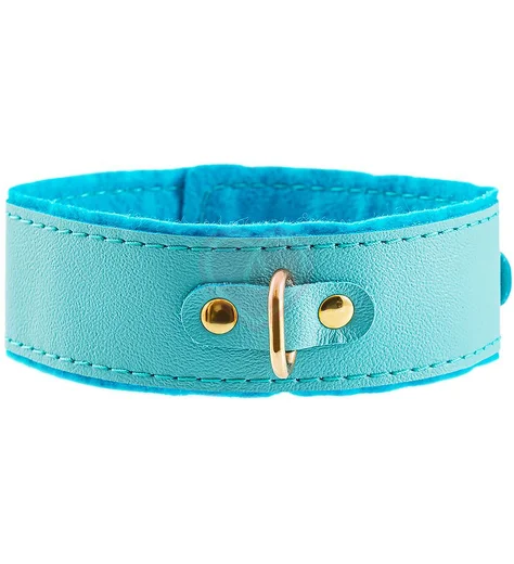 Двухслойный ошейник Pecado голубой фото 2