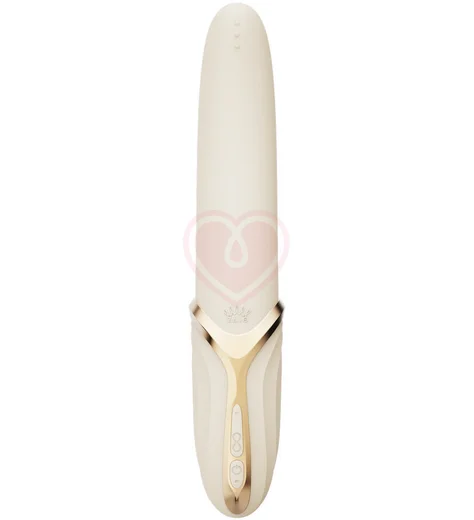 Вибратор с нагревом Zalo Eve бежевый фото 2