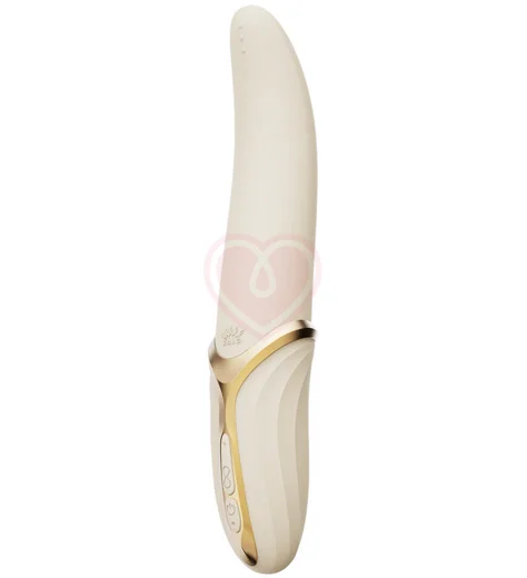 Вибратор с нагревом Zalo Eve бежевый фото 4