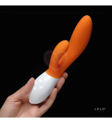 Вибратор со стимулятором клитора и точки G LELO Ina 2 оранжевый фото 2