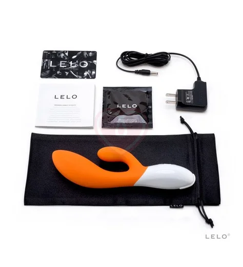 Вибратор со стимулятором клитора и точки G LELO Ina 2 оранжевый фото 4