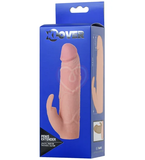 Насадка на член с кончиком для клиторальной стимуляции Toyfa Xlover фото 4