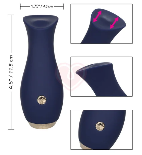 Вибратор Chic Tulip с подвижным шариком для стимуляции клитора фото 3