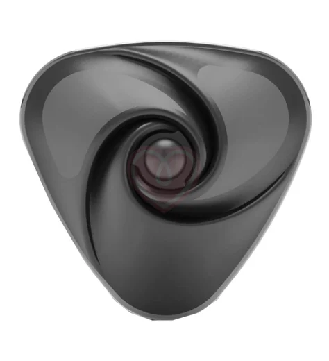 Мини-вибратор с электростимуляцией Mystim Heart's Desire Black Edition чёрный фото 4