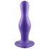Изогнутый фаллоимитатор Strap-On-Me Dildo Plug Curvy размер L 15 см фиолетовый фото 2