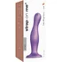 Изогнутый фаллоимитатор Strap-On-Me Dildo Plug Curvy размер L 15 см фиолетовый фото 4