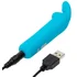 Вибропуля Happy Rabbit голубая фото 3