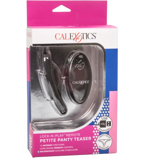 Вибратор для клитора с креплением Lock-N-Play Petite Panty Teaser черный фото 9