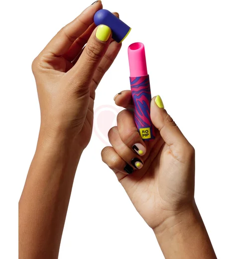 Вакуумный стимулятор в виде помады Romp Lipstick фото 5