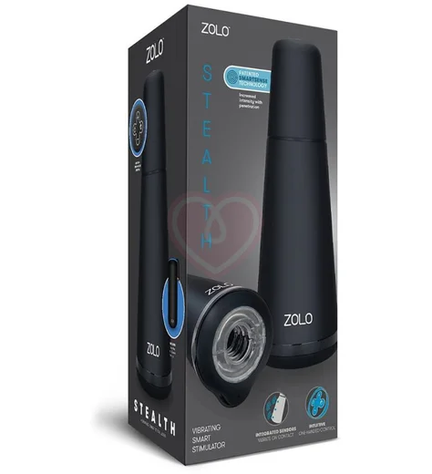Мужской мастурбатор с вибрацией Zolo Stealth фото 4