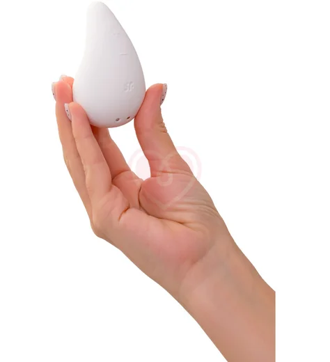 Вибратор для внешней стимуляции Satisfyer Dew Drop белый фото 5